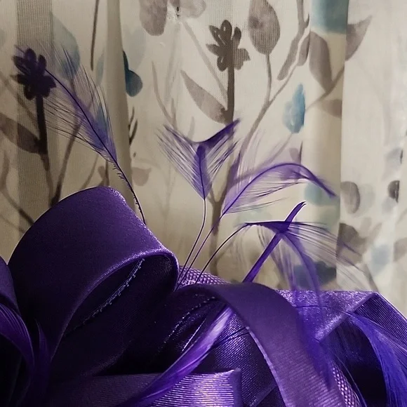 Elegant Purple Headband - Picture 2 of 5